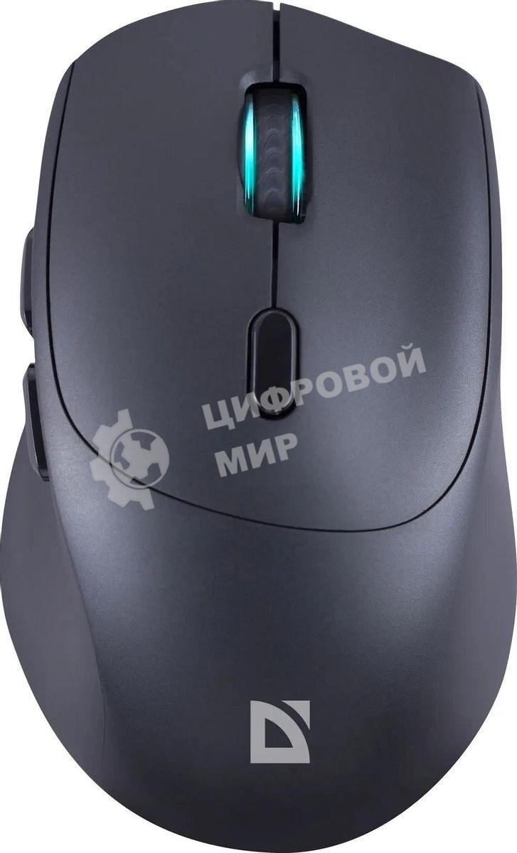Мышь беспроводная Defender Effect X MS-095 черный, 1600 dpi, радиоканал, USB, кнопки - 6