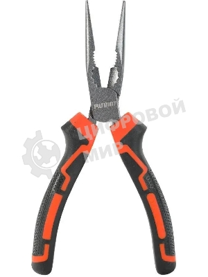 Длинногубцы PATRIOT Platinum LNP-160L усиленные, Cr-V сталь, 160 мм