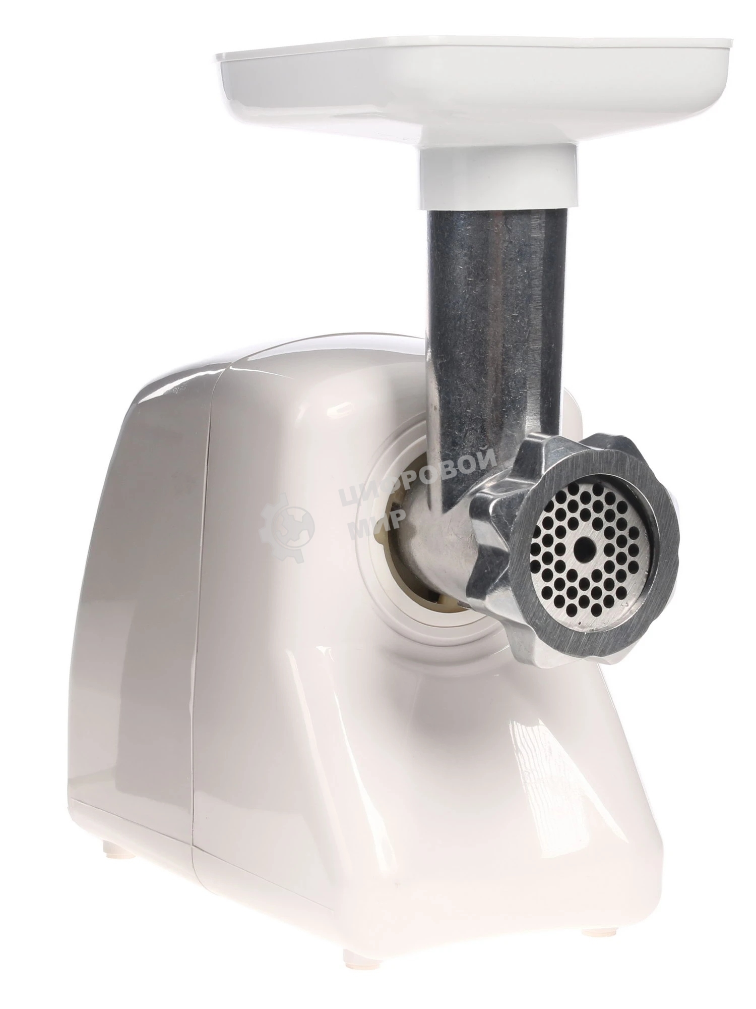 Мясорубка электрическая Ротор Дива-М ЭМШ 30/230-3 белый, 1500 Вт, 0.5 кг/мин, насадки - 3