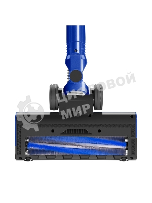 Пылесос вертикальный Maunfeld MF-2032BL PRO синий, питание от аккумулятора, 200 Вт, уборка сухая, пылесборник 0.5 л, работа от АКБ max - 35 мин