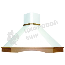 Вытяжка каминная Elikor Форест 90П-650-П3Д бежевый/дуб, 125.3 см, 650 куб. м/ч, 56 дБ