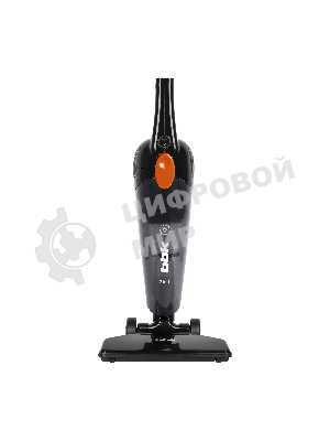 Пылесос вертикальный BBK BV2900 черный/оранжевый, питание от сети, 170 Вт, уборка сухая, пылесборник 0.8 л