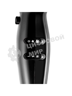 Фен Aresa AR-3229 черный, 2000 Вт, ионизация