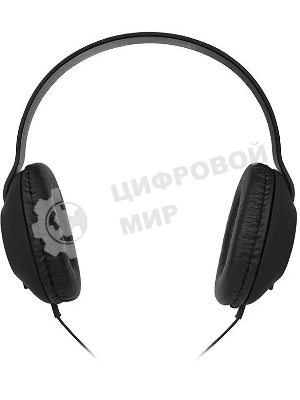 Проводные наушники SVEN AP-310M черный, накладные, jack 3.5 мм, встроенный микрофон