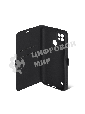 Чехол (флип-кейс) DF rmFlip-16, для Realme C21, черный df rmflip-16 (black)
