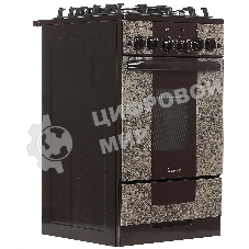 Плита газовая Gefest 5500-02 0114 коричневый, конфорок 4 шт, духовка 52 л, 50 см x 85 см x 58.5 см