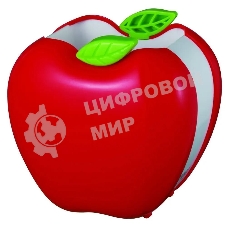 Подставка Deli E9139 Яблоко для письменных принадлежностей, ассорти, пластик