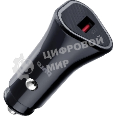 Автомобильное зарядное устройство Buro BUCL1 3A QC черный
