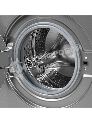 Стиральная машина Бирюса WM-SM712/08 M Металлик, загрузка фронтальная 7 кг, 1200 об/мин, класс А+++