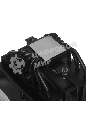Кулер для процессора DEEPCOOL AG620 BK ARGB V2 черный 120мм алюминий+медь 1850rpm 29.4db 4-pin 260W 157мм
