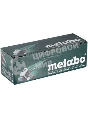 Угловая шлифовальная машина Metabo W 750-125 750Вт 11500об/мин рез.шпин.:M14 d=125мм (603605000)