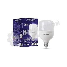 Лампа светодиодная TOKOV ELECTRIC 50Вт HP 4000К Е40/Е27 176-264В