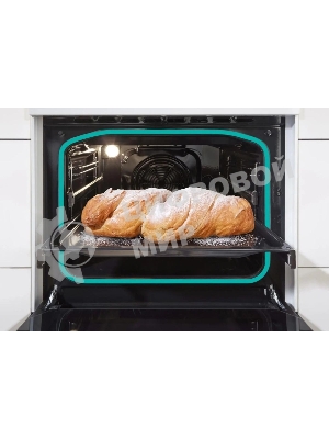 Плита электрическая Gorenje GECS5C70WA белый, конфорок 4 электрических, духовка 70 л, 50 см x 85 см x 59.4 см