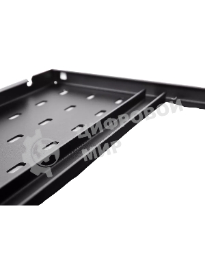 Полка усиленная для аккум. грузоподъемностью 200 кг. глубина 620 мм черная