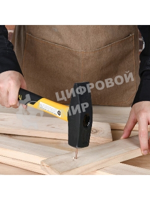 Слесарный молоток Deli DL442010 1000 гр Фиберглассовая рукоять