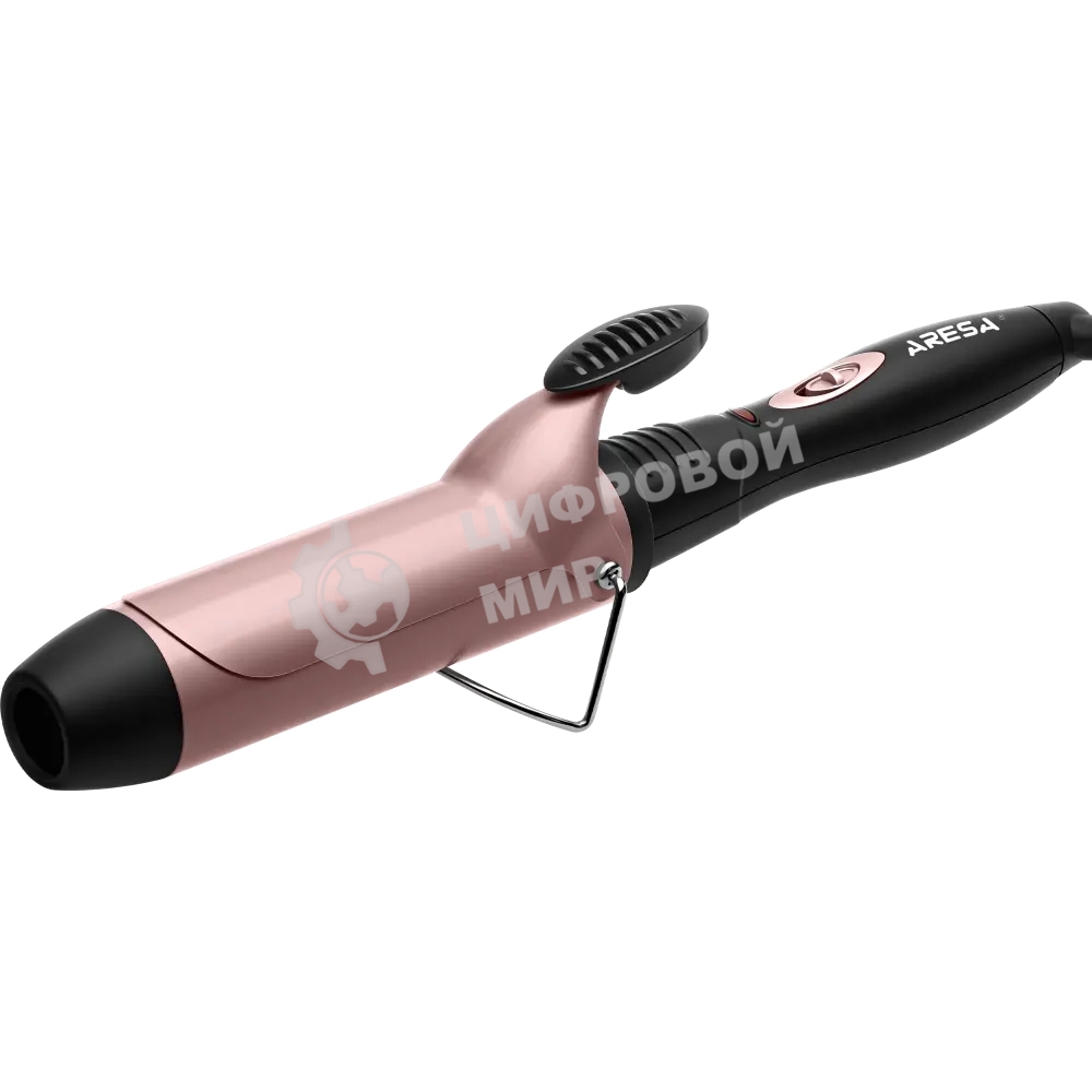 Щипцы для завивки волос ARESA AR-3334 черный, 38 мм, 180 °C, 1 режим