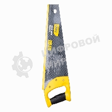 Ножовка по дереву Deli DL6840A 400мм Материал: 65Mn. Термообработанная поверхность. Шлифовка зубов с 3-х сторон. Литая ручка из двухкомпонентного противоударного пластика.