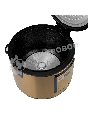 Мультиварка Centek CT-1495 черный/золотистый, 5.0 л, 42 программы + Мультишеф