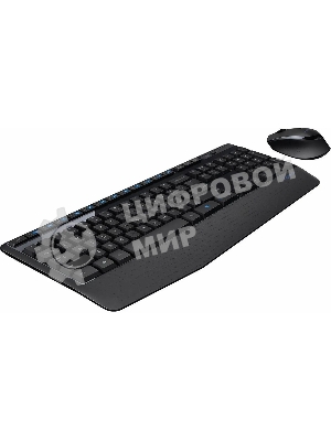 Комплект клавиатура+мышь Logitech MK345 беспроводной, USB, 1000 DPI, чёрный/серый
