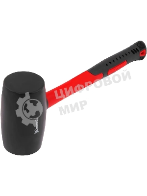 Киянка резиновая Matrix 11194 910 г, черная резина, фибергласовая рукоятка