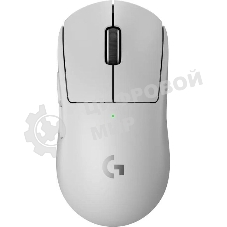 Мышь беспроводная Logitech G PRO X SUPERLIGHT 2 белый, 32000 dpi, радиоканал, USB, кнопки - 5