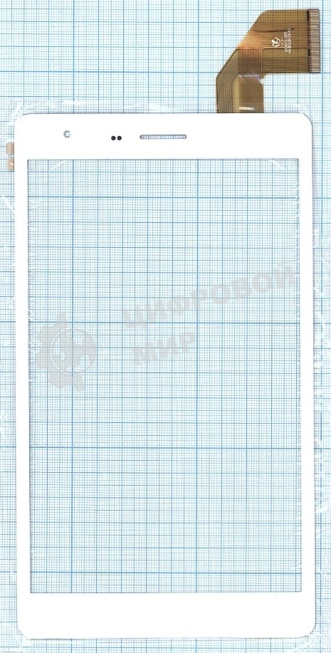 Сенсорное стекло (тачскрин) HK80DR2645, белое