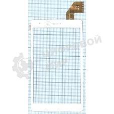 Сенсорное стекло (тачскрин) HK80DR2645, белое