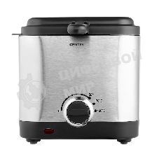 Фритюрница Centek CT-1430 900 Вт объем 1,5лЧаша - антипригарная, стальной корпус, окно