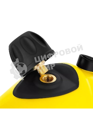 Пароочиститель ручной KITFORT KT-9138-3 черно-желтый, 1050 Вт