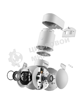 Камера видеонаблюдения Ubiquiti UniFi Protect Camera G5 PTZ 2K (4Mp), 30 к/с, ƒ/1.85–ƒ/2.4, IP66, ИК-подсветка до 20 м