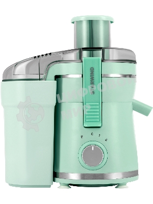 Соковыжималка Starwind SJ2326 бирюзовый, центробежная, 750 Вт, 400 мл, механическое