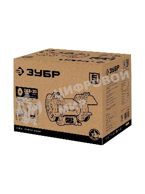 Заточной станок Зубр, d200 мм, 400 Вт, СТ-200