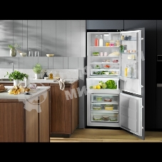 Встраиваемый холодильник Electrolux ENP7TD75S, комбинированный No Frost, Размеры ВxШxГ [мм]: 1884x696x549, сенсорное управление с символьным дисплеем, Динамическая система охлаждения в холодильной камере, система охлаждения в морозильной камере - No Frost, крепление дверцы на направляющих, A++ класс энергопотребления, Большой ящик на телескопических направляющих, MultiSpace, Flexi shelf, Инверторный компрессор