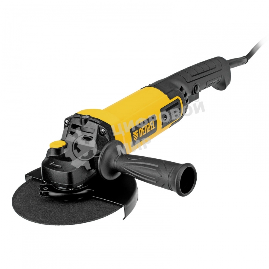 Угловая шлифовальная машина Denzel AGL150-1350, 1350 Вт, 150 мм, 8500 об/мин