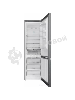 Холодильник Hotpoint HT 7201I MX O3 нержавеющая сталь двухкамерный 239/83 л морозилка снизу, No Frost