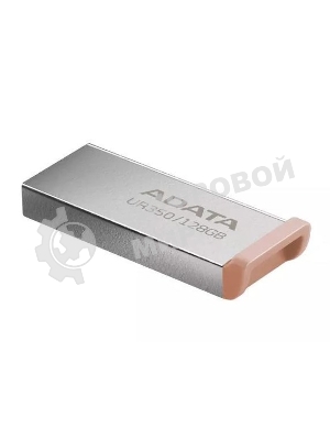 Флешка USB ADATA UR350 (UR350-32G-RSR/BG), 32G, USB 3.2, R/W 100/15, серебристый/коричневый