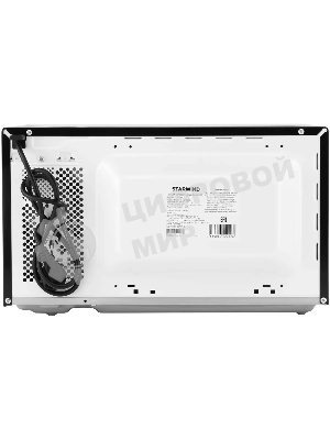 Микроволновая печь Starwind SWM5820 черный, 20 л, 700 Вт, переключатели - поворотный механизм