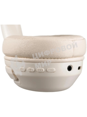 Беспроводные/проводные наушники Defender FreeMotion B475 ANC бежевый, накладные, Bluetooth + проводной, активное шумоподавление, складная конструкция, до 15 ч