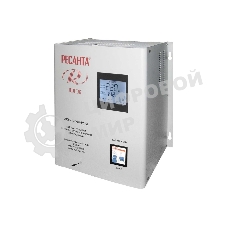 Стабилизатор напряжения Ресанта АСН-10000Н/1-Ц электронный однофазный серый