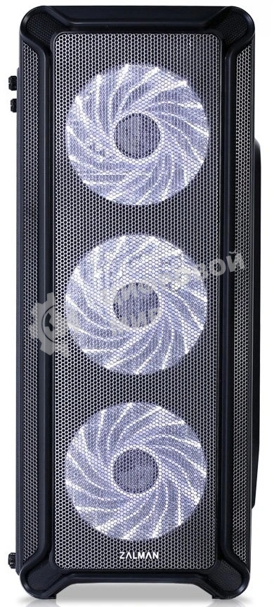 Компьютерный корпус MidiTower Zalman I3 черный (ATX, без БП, 2xUSB2.0 Type-A + USB3.2 Type-A) (Zalman i3)