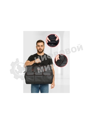 Сумка для инструментов Deli DL430906 Black Edition