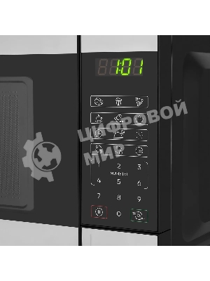 Микроволновая печь Vitek VT-MW0420 черный, 20 л, 700 Вт, переключатели - кнопки