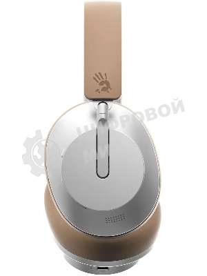 Беспроводные/проводные наушники A4Tech Bloody MH390 хаки, накладные, Bluetooth + проводной