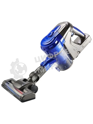 Пылесос вертикальный Kelli KL-8022 синий, питание от аккумулятора, 250 Вт, уборка сухая, пылесборник 1 л