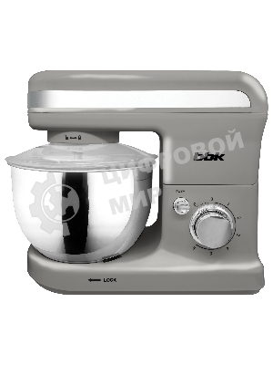 Миксер планетарный BBK KBM1400 серый, 1500 Вт