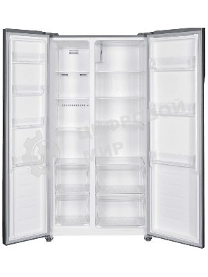 Холодильник Kraft KF-MS4801DI графит двухкамерный, 316/164 л, морозилка сбоку, No Frost, Side-by-Side