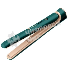 Выпрямитель для волос Leonord LE-1203W беспроводной, зеленый/золотистый, 20 мм, 200 °C, 4 режима