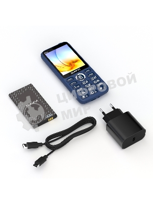 Мобильный телефон Maxvi K15c синий
