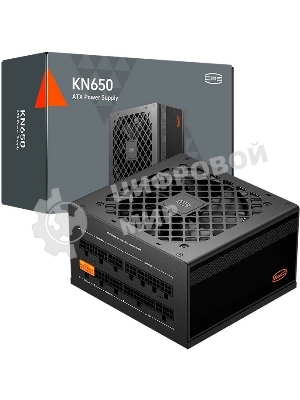 Блок питания ПК/Power Supply PCCooler, 650W 80 PLUS Gold (ATX, 3.1, Full modular, 1x24(20+4)pin, 2xCPU 8(4+4)pin, 2xPCIe*2 8(6+2)pin, 1x12VHPWR, 5xSATA*3, 1xMOLEX4pin, Active, 120x120мм, 140x150x86mm, APFC, OVP/UVP/SCP/OPP/OCP/OTP/SPD, black)