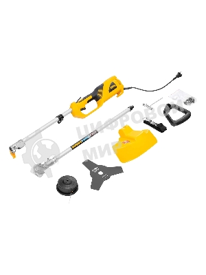 Триммер Denzel TE-1200 220В 1200Вт 7000об/мин Флески 2мм ширина реза 380мм